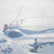 1995 SOuth Pole Station aerial view
